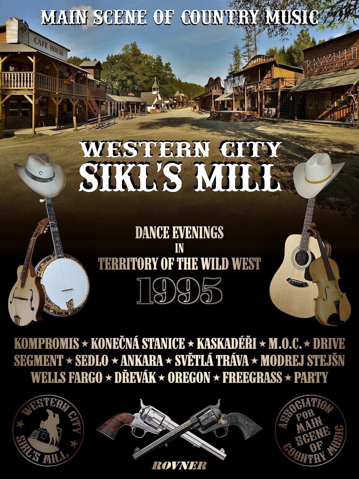 DANCE EVENINGS IN TERRITORY OF THE WILD WEST